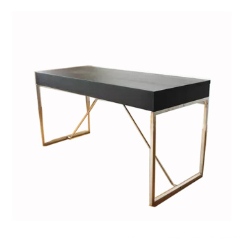 Nouvelle table de bureau de mobilier de design avec pied en métal